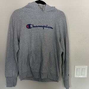 Champion Heather Gray Womens Hoodie